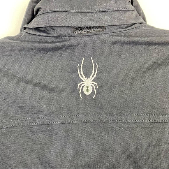 Spyder X5Cap G11 Black Ski Snowboard Shell jacket size M/L - Picture 3 of 16